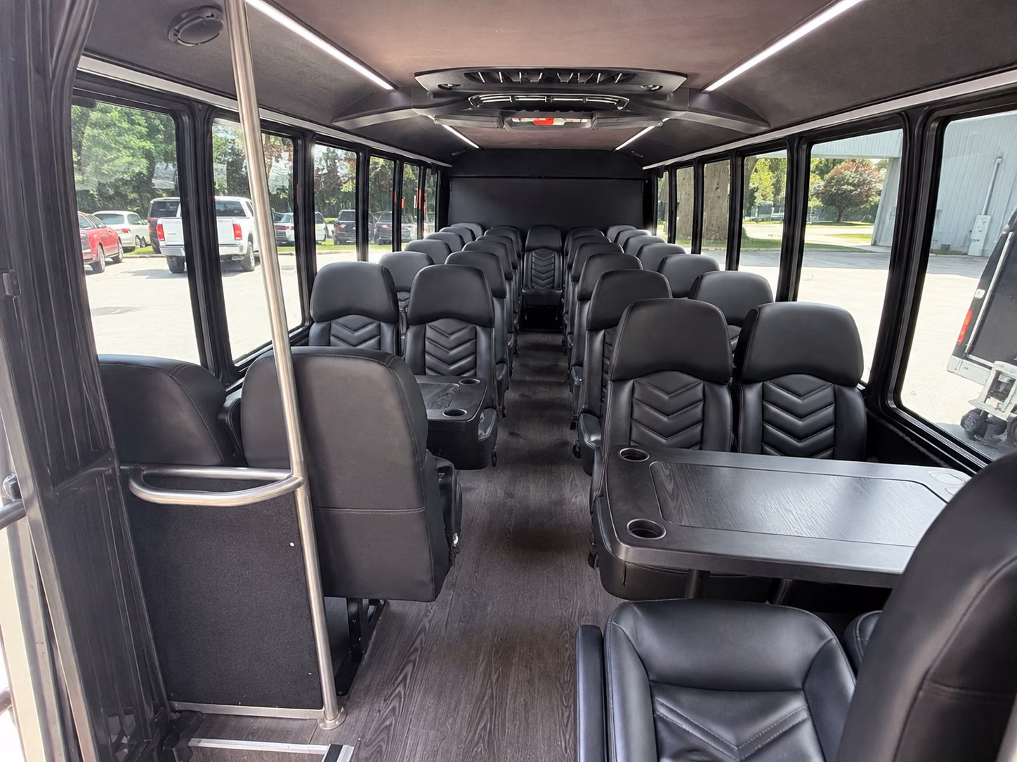 corona spacious private event charter bus rentals in corona
