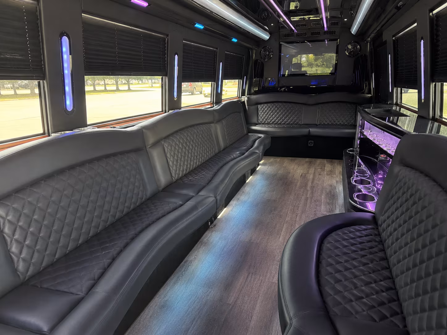 quinceanera sweet 16 party bus rental
