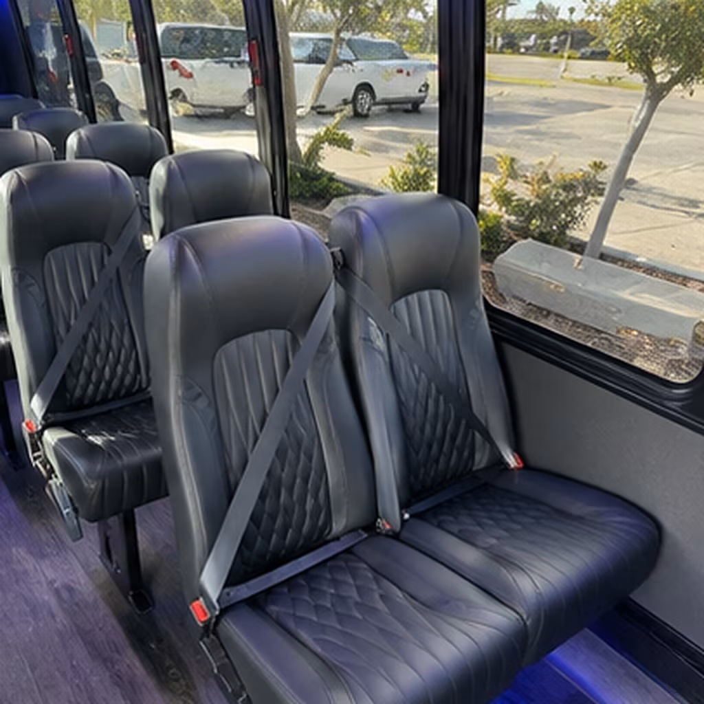 rancho cucamonga charter bus interior