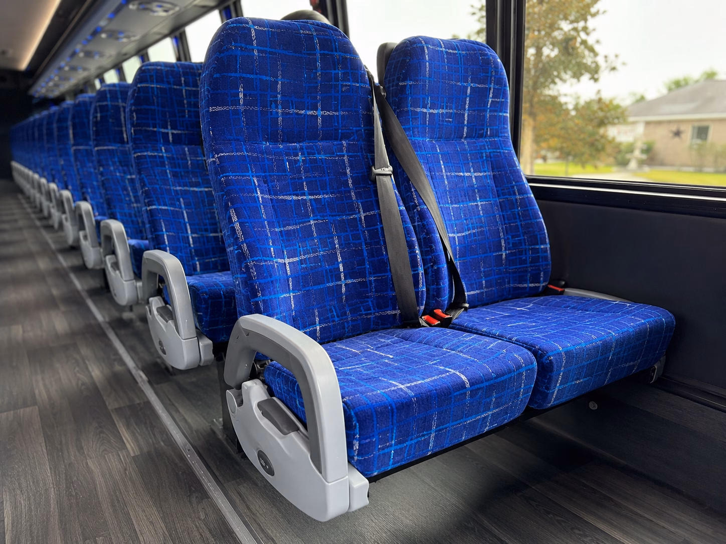 rancho cucamonga employee transportation onboard seating