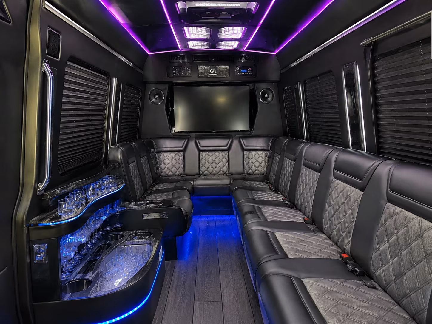 rancho cucamonga prom transportation onboard seating