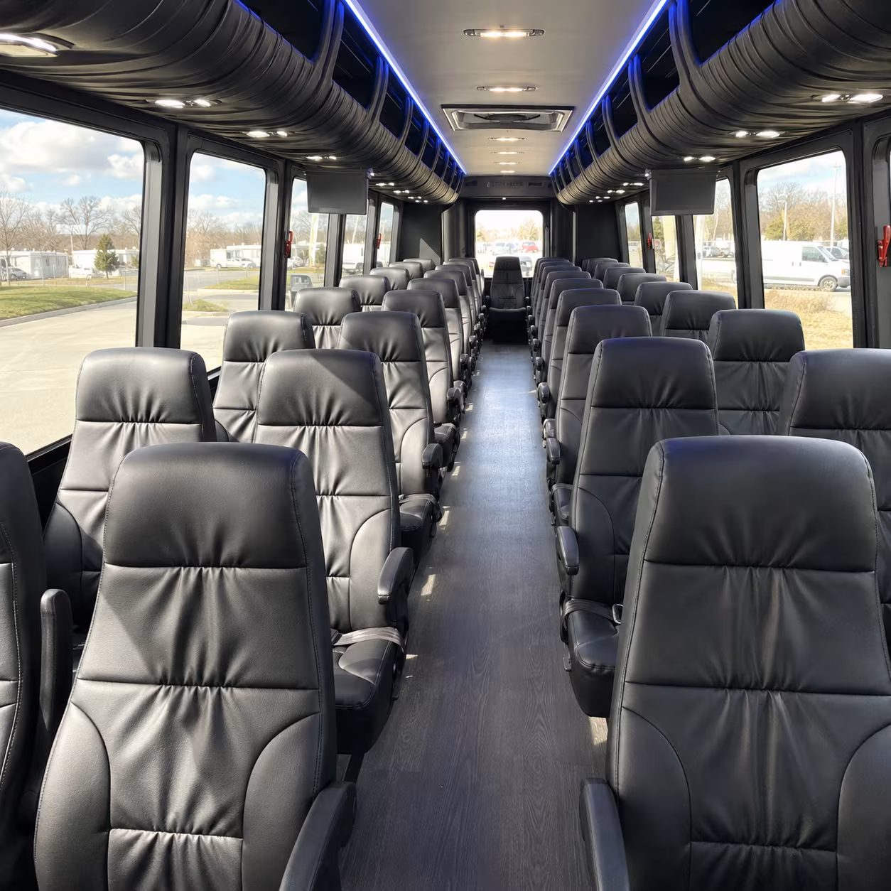 riverside make team and fan travel easier with riverside charter bus rentals